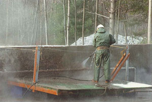 NETTOYAGE À PRESSION